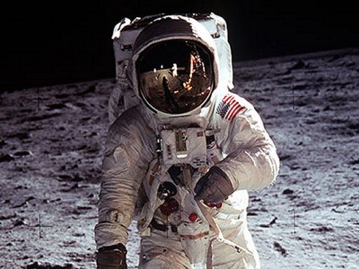 the Nevada desert was proving rather hot for Buzz Aldrin